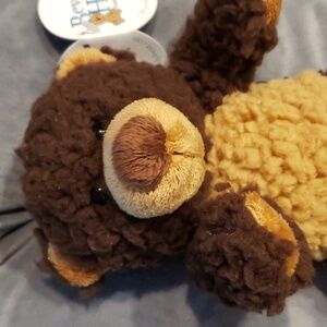 BEVERLY HILLS TEDDY BEAR CO. Plush 8" Dark Brown Moe Bear